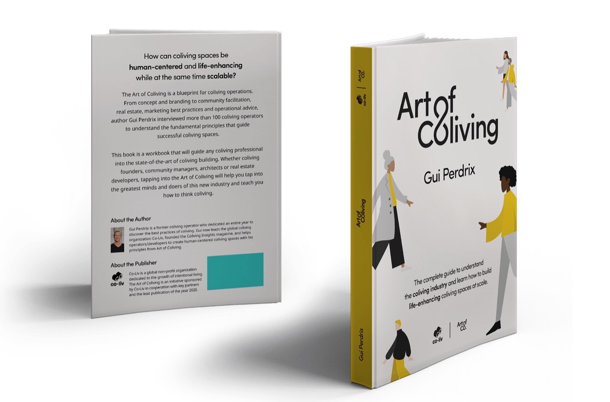 The Art of Coliving, front and back cover